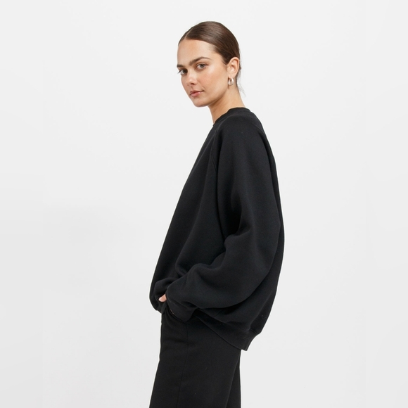 Brunette the label perfect crew (still on website) black M/L NWOT - Picture 8 of 8